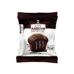 Arrivo Cocoa Sauce Cake con relleno de chocolate.