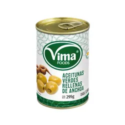 Aceitunas Verdes Rellenas de Anchoa Vima