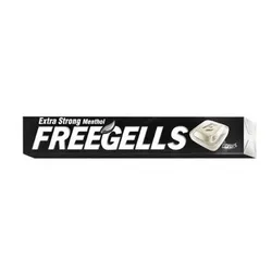 Caramelos de menta Freegells sabor extra fuerte