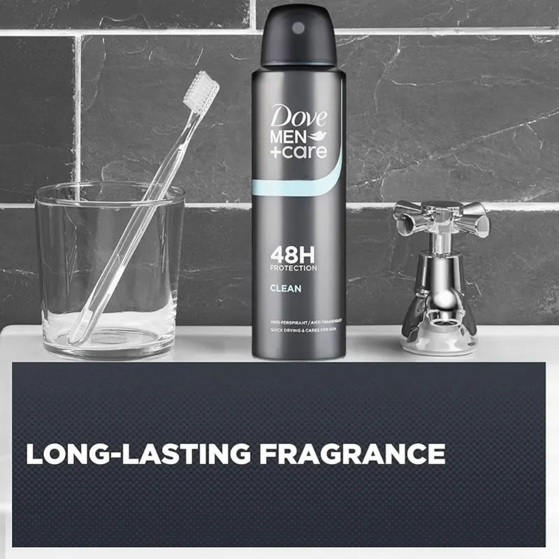 Desodorante antitranspirante en aerosol clásico Dove Men + Care