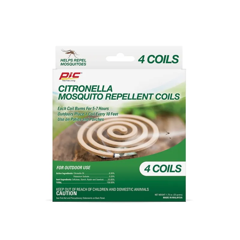 Espirales repelentes de mosquitos