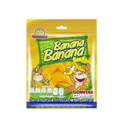 Gomitas Guandy Banana Banana Sour