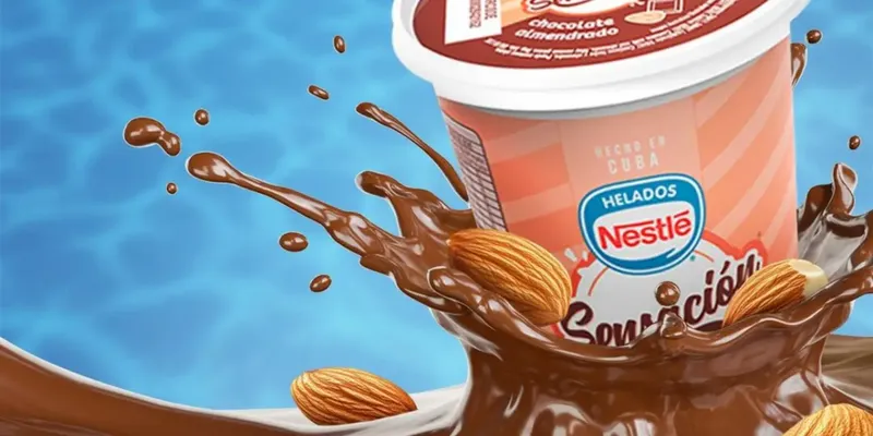 Helado Nestlé Sensación - Chocolate Almendrado