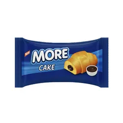 More cake con relleno sabor chocolate.