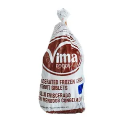Pollo Entero Eviscerado Sin Menudos Vima