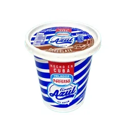 Pote de helado Nestlé sabor chocolate