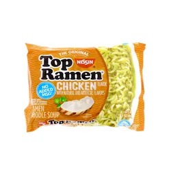 Sopa Instantánea Top Ramen Nissin Sabor a Pollo