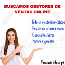 Buscamos gestores para ventas / Trabajo desde casa (kinetica)