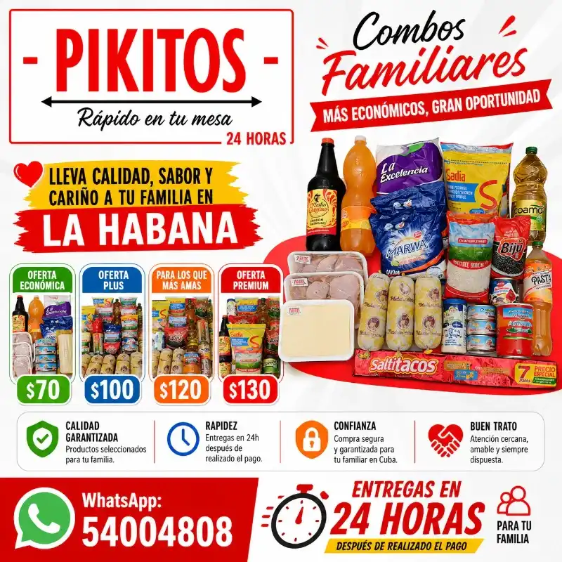 💥 Combos familiares desde $70 – entrega 24h (Kinetica)