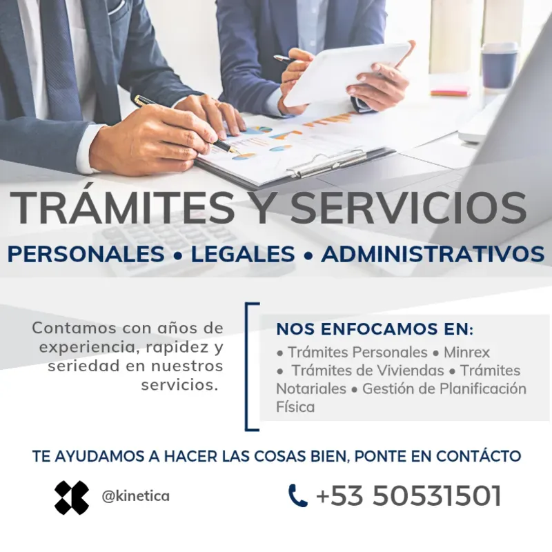Gestión de Trámites Personales, Legales y Administrativos (Kinetica)