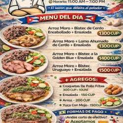 Karlys Chowas – Menú casero desde 1300 CUP