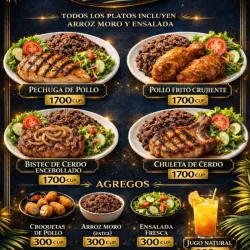 Karlys Chowas – Menú casero por solo 1700 CUP