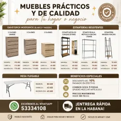 Muebles prácticos y modernos con descuentos (Kinetica)