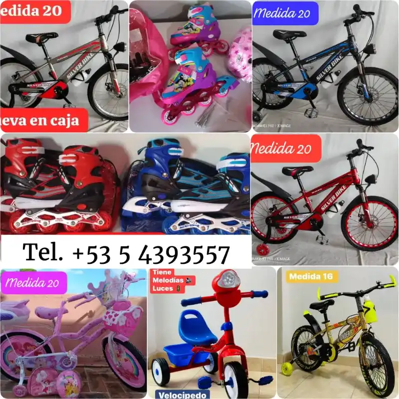 Mundo Mágico Bicicletas, patines, velocipedos y carriolas 