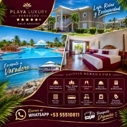 Hotel Playa Luxury Varadero - Todo Incluído con precio especial (Kinetica)