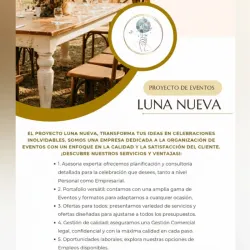 Organización de Eventos con Sello de Calidad: Proyecto Luna Nueva 💼✨
