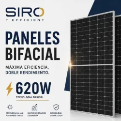 Paneles Solares 620W – Venta SOLO por Contenedor (720 uds) – $200 c/u (kinetica)
