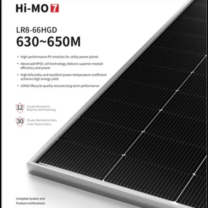 Paneles Solares Bifaciales 630W – Oferta en La Habana