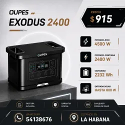 Paneles y Estaciones de energía portátiles en La Habana - Oferta Relámpago (kinetica)