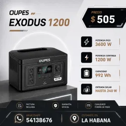Paneles y Estaciones de energía portátiles en La Habana - Oferta Relámpago (kinetica)