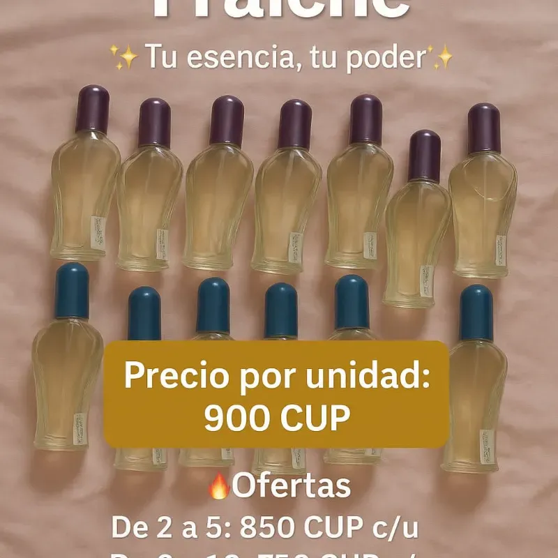 Perfumes Fraiche por unidad y cantidad, marcas internacionales 