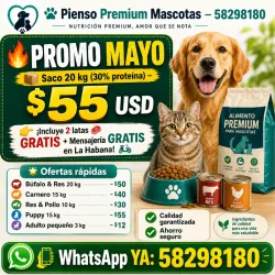 Pienso Premium Para Mascotas, Nutrición Completa y Balanceada (kinetica)