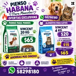 Pienso Habana Para Mascotas, Nutrición Completa y Balanceada (kinetica)