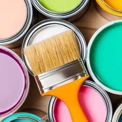 Pinturas de aceite y vinil – Variedad de colores