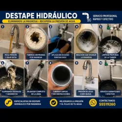 Plomería especializada en Destupición de Tuberías (kinetica)