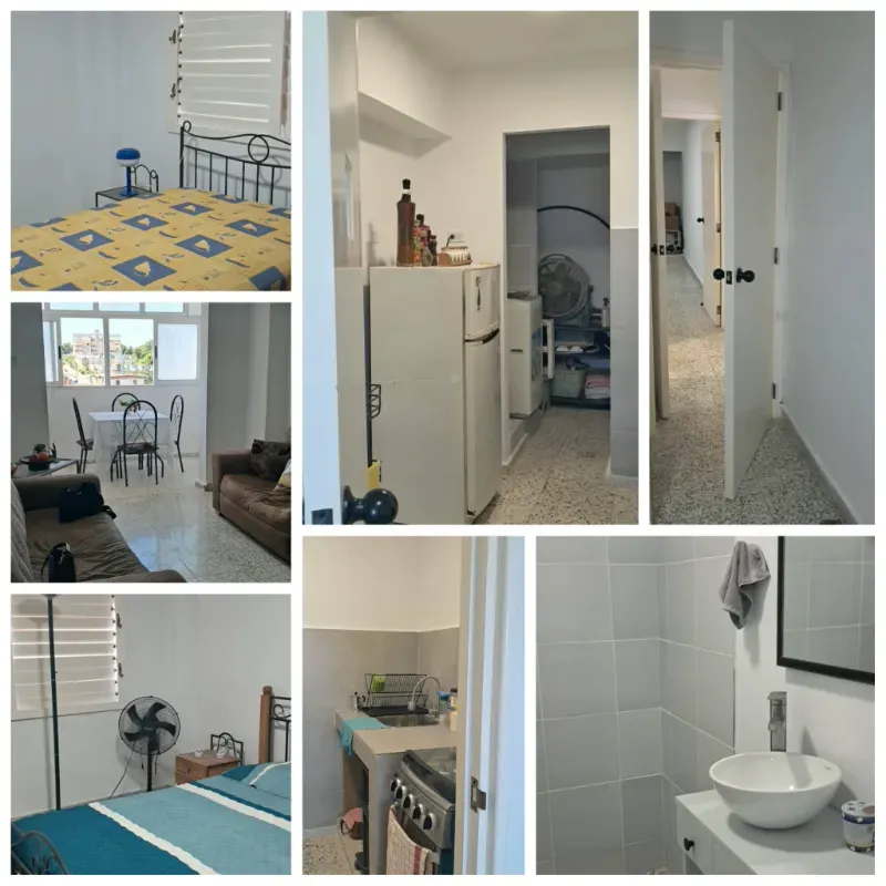 Apartamento de dos habitaciones en Nuevo Vedado