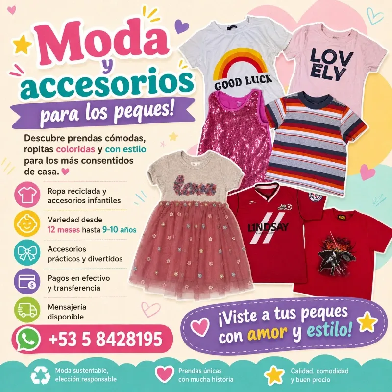 Ropita Infantil y Accesorios Económicos – Variedad y Calidad (Kinetica)