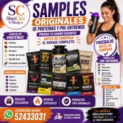 Samples /Servicios de Proteínas y Pre Entrenos Originales 💪 (kinetica)