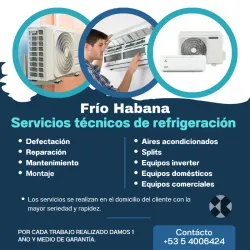 Servicio técnico de refrigeración y clima 24h 