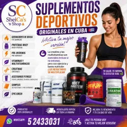 Suplementos Deportivos en Cuba – Proteínas, Creatinas, Vitaminas - Envíos Habana (kinetica)