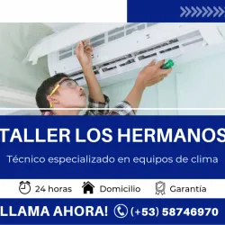 Taller de reparación, montajes y mantenimiento de tus aires acondicionados, sector estatal y privado (Kinetica)