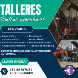 Talleres Santana & Familia SRL Reparación y Mantenimiento Automotriz 