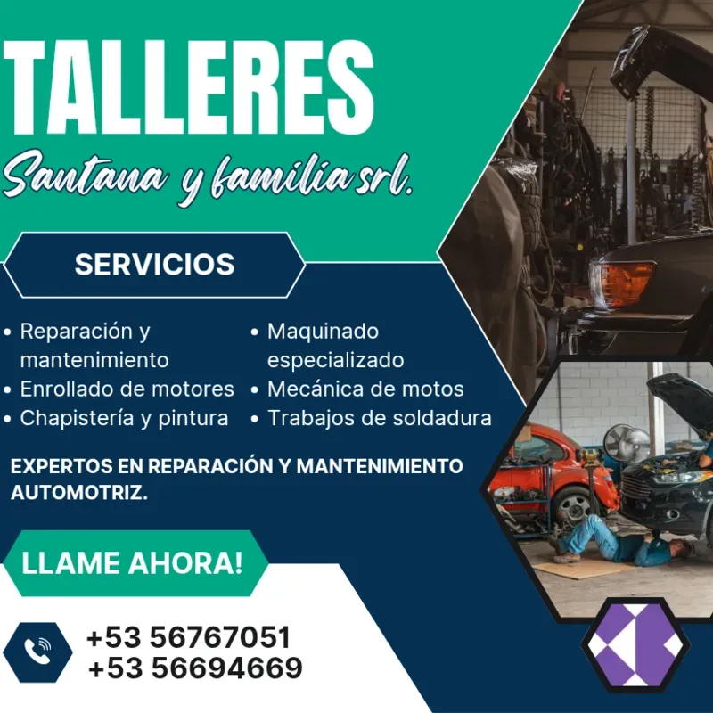 Talleres Santana & Familia SRL Reparación y Mantenimiento Automotriz 