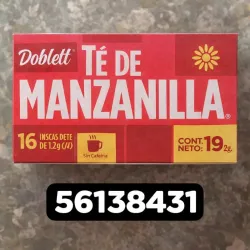 🌼 Té de Manzanilla Doblett – Relajación Natural