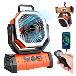 Ventiladores recargables 20000mAh – Potencia Garantizada (Kinetica)