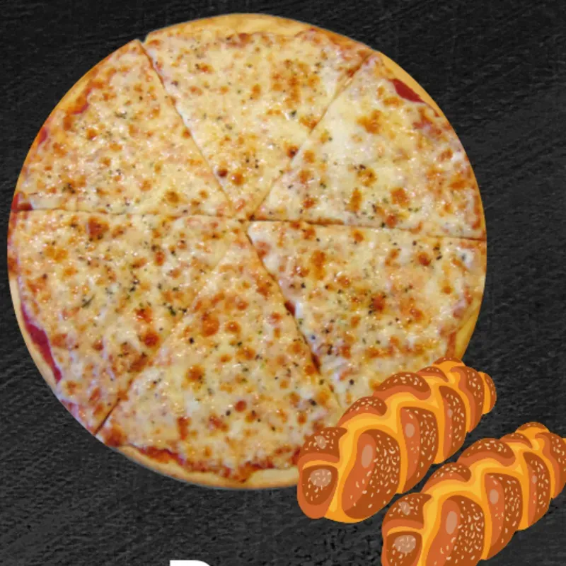 Combo pizza + rollitos 