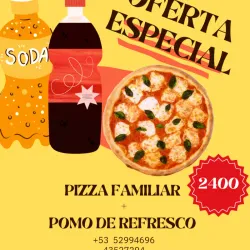 Oferta especial como pomo de refresco 