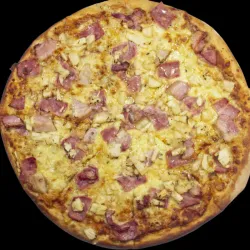 Pizza personal  hawaiana plus 