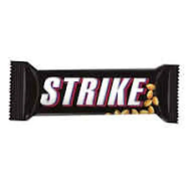 Biscocho Strike chocolate y maní 