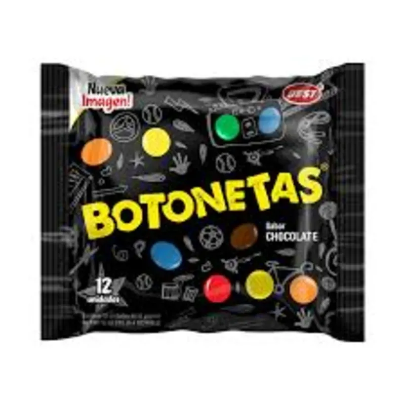 Botonetas de chocolate
