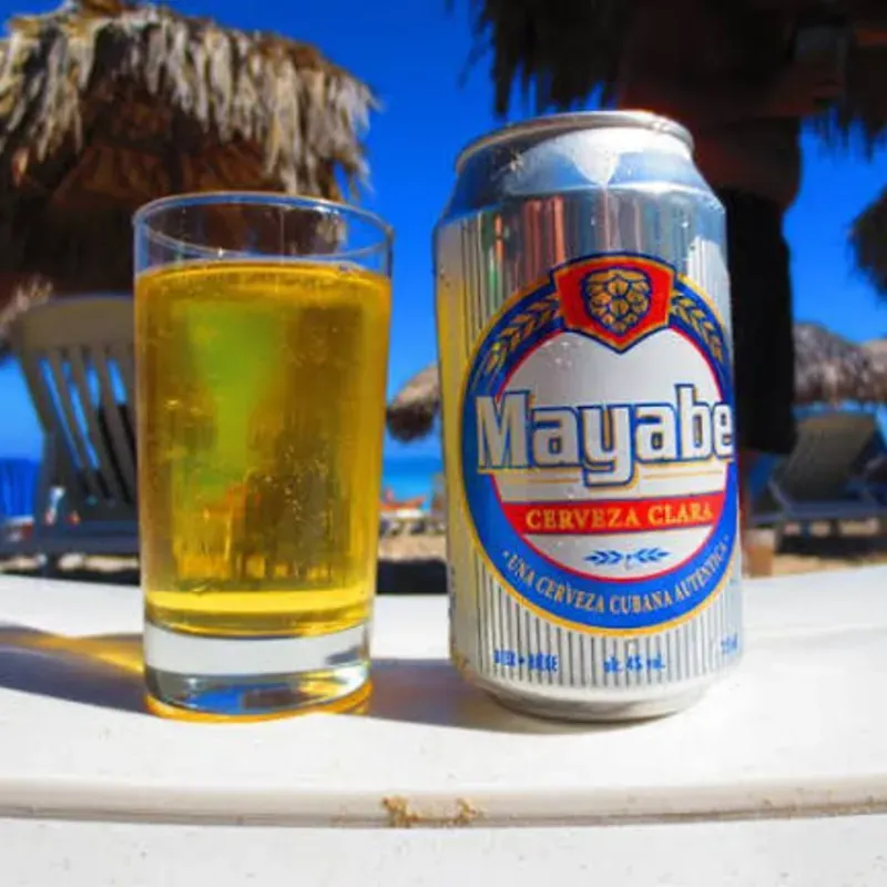 Cerveza mayabe de lata 