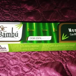 Pasta dental bamboo