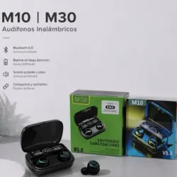 Audífonos M30 y M10