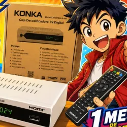 Cajita decodificadora Konka HD