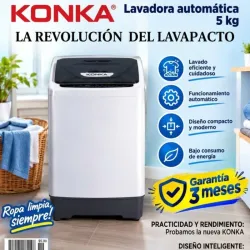 Lavadora automática Konka 5 kg