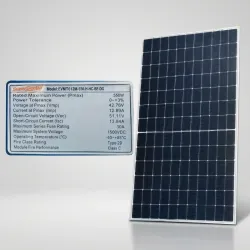 Panel solar 550 W